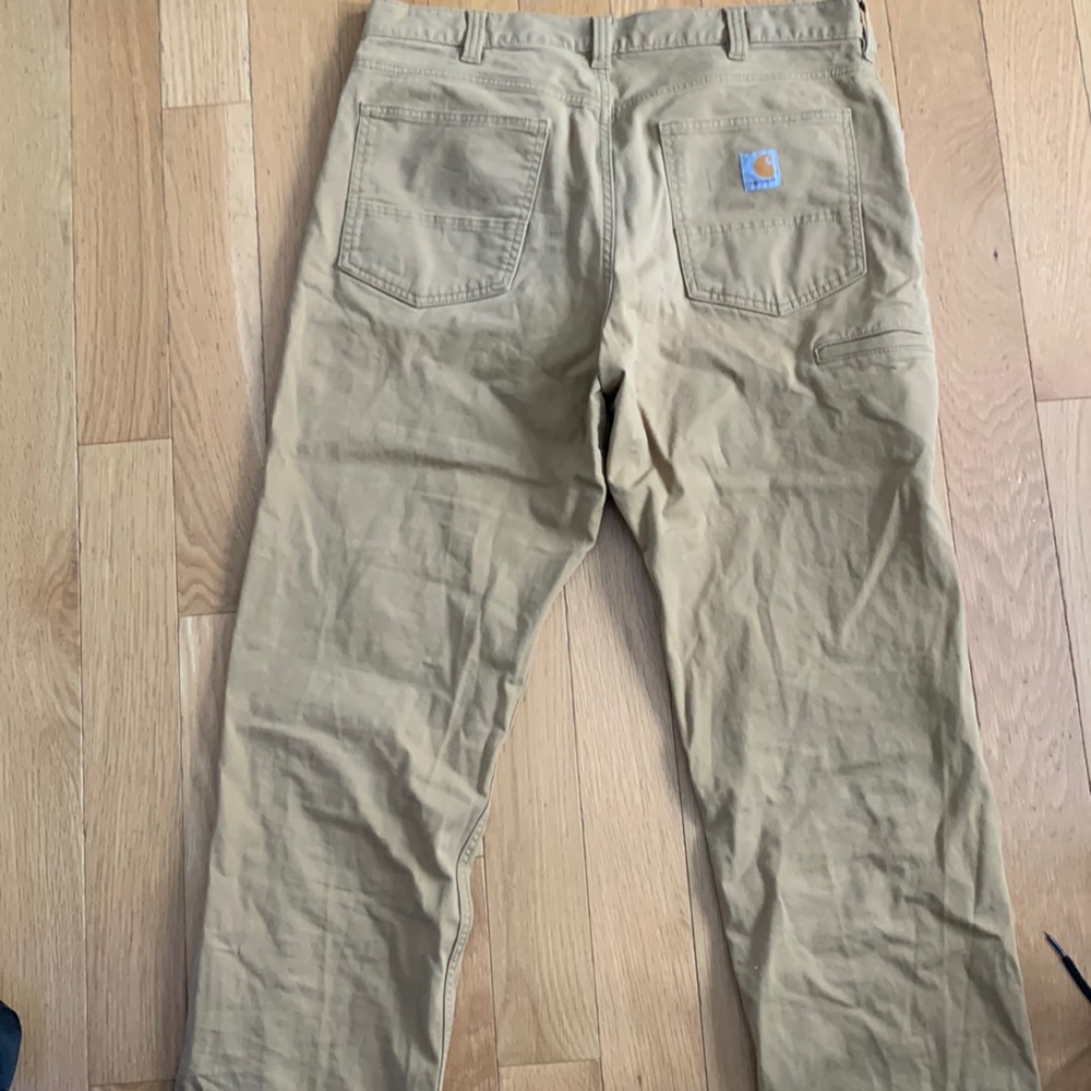 Carhartt Mens rugged flex relaxed fit canvas 5-pocket work pant - 36x34